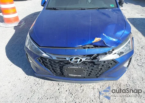 2020 Hyundai Elantra Sport from USA, damaged, VIN KMHD04LB8LU069114